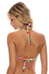 Luli Fama Fierce Soul Triangle Halter Top